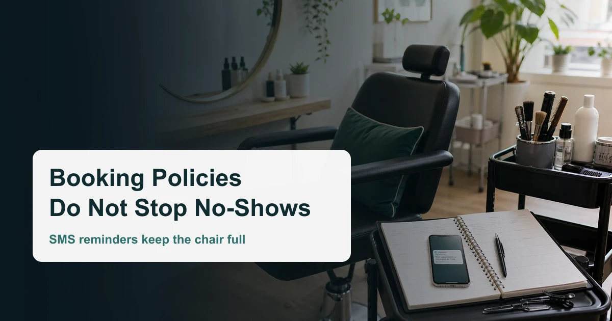 The Booking Policy Won't Save You: How Beauty Businesses Actually Stop No-Shows
