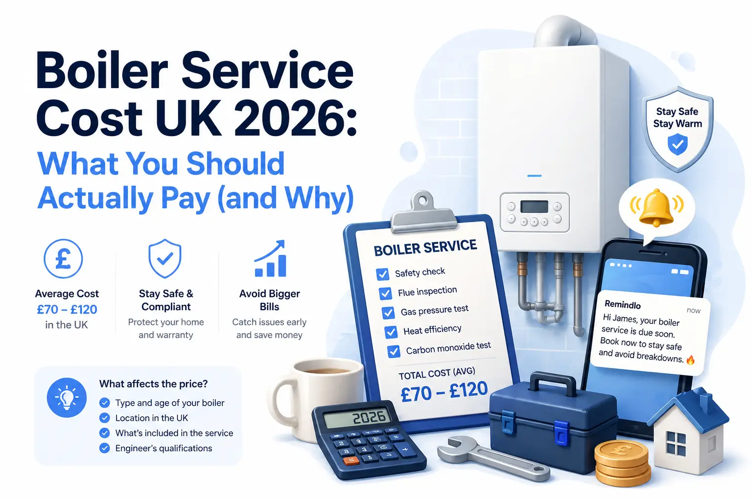 Boiler Service Cost UK 2026: What You Should Actually Pay (and Why)