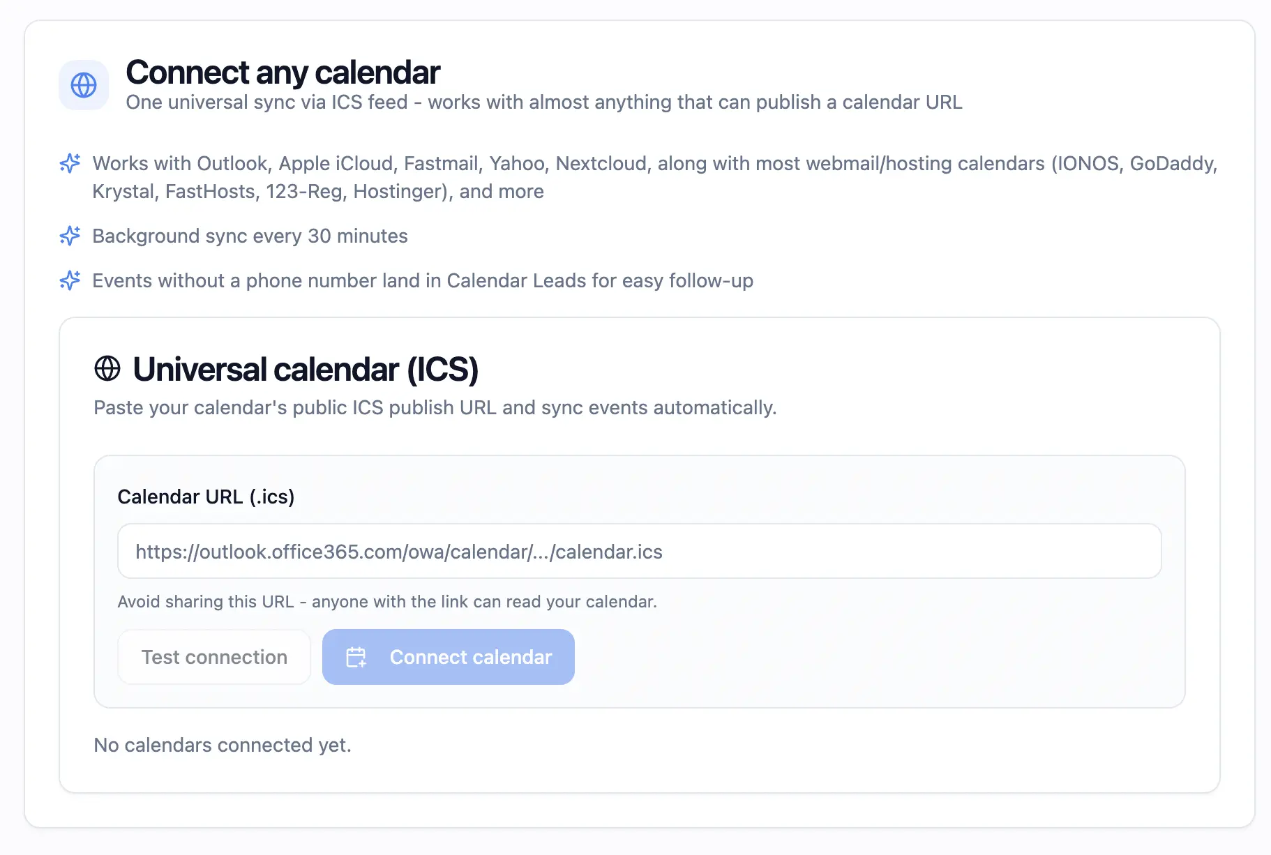 Connect Any Calendar For Sms Reminders Connect Any Calendar For Sms Reminders
