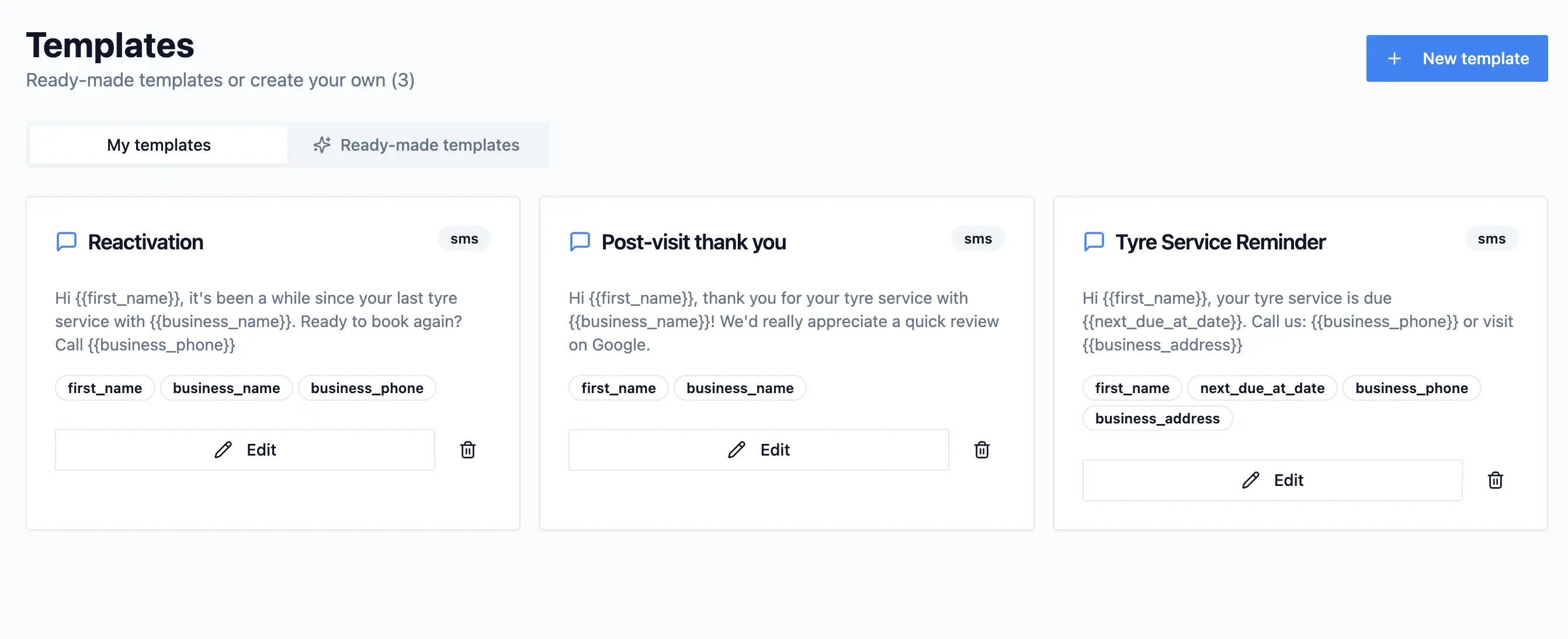 How to Write and Edit Message Templates