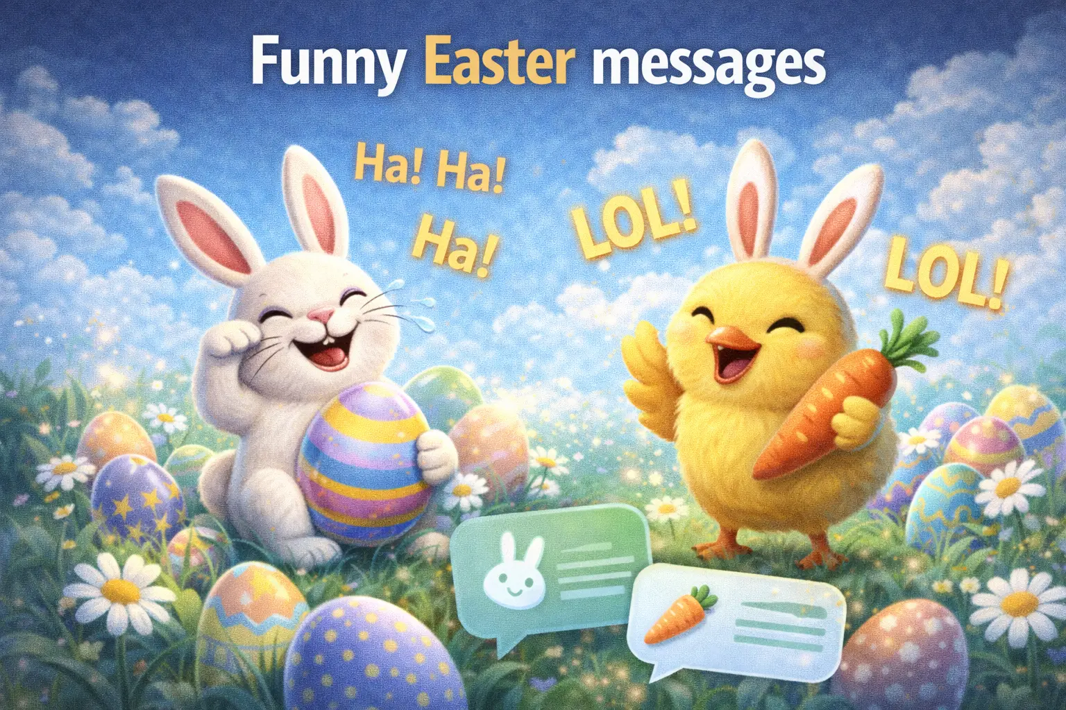 Funny Easter SMS Wishes Messages