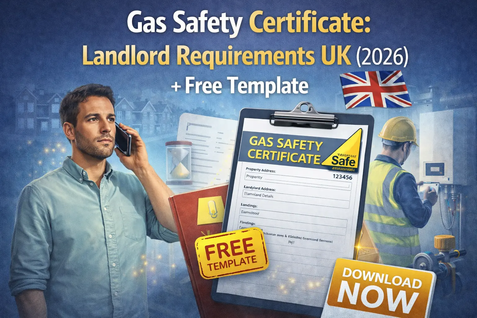 Gas Safety Certificate: Landlord Requirements UK (2026) + Free Template