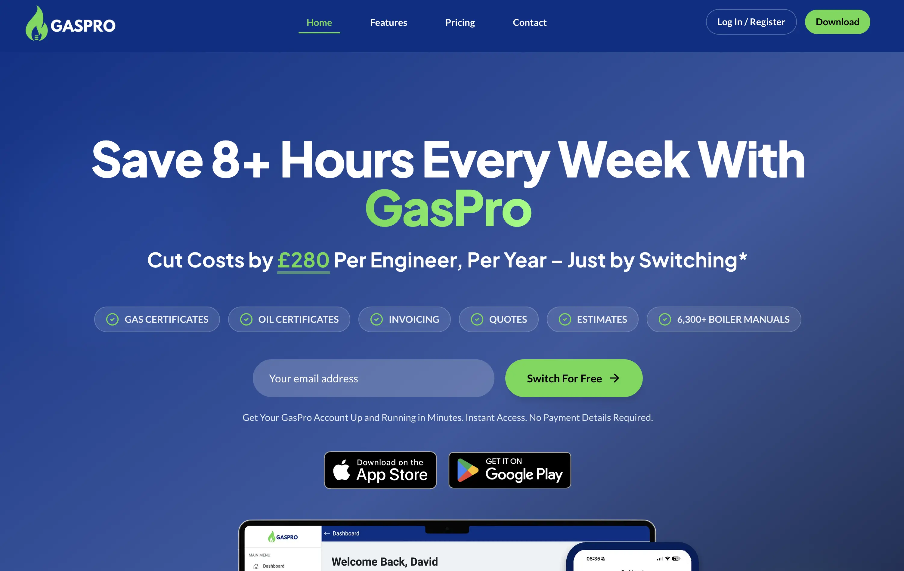 Gasproapp Main Website Gasproapp Main Website