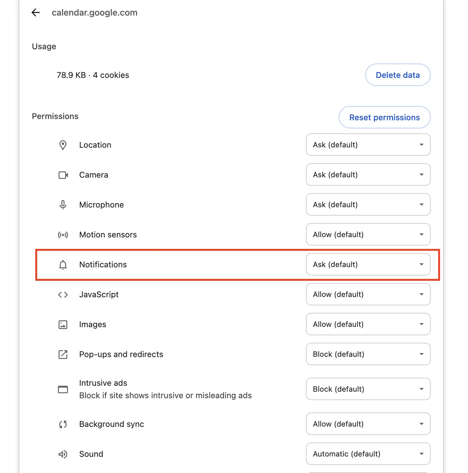 Google Chrome Calendar Notifications Settings Google Chrome Calendar Notifications Settings
