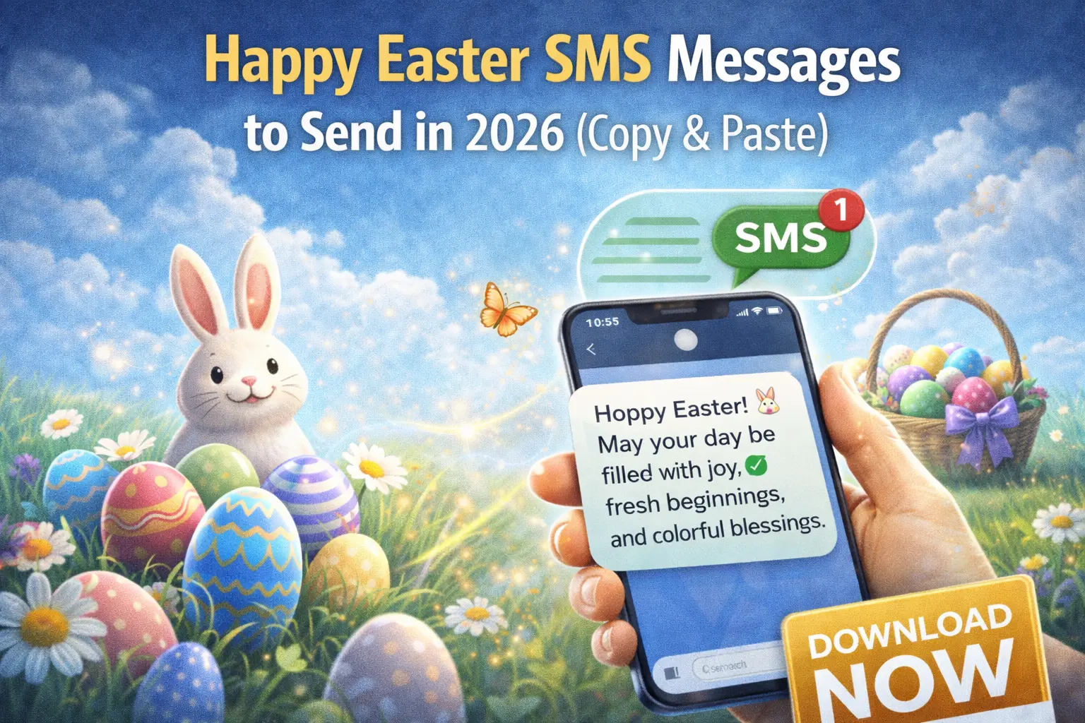 Happy Easter SMS Messages to Send in 2026 (Copy & Paste)