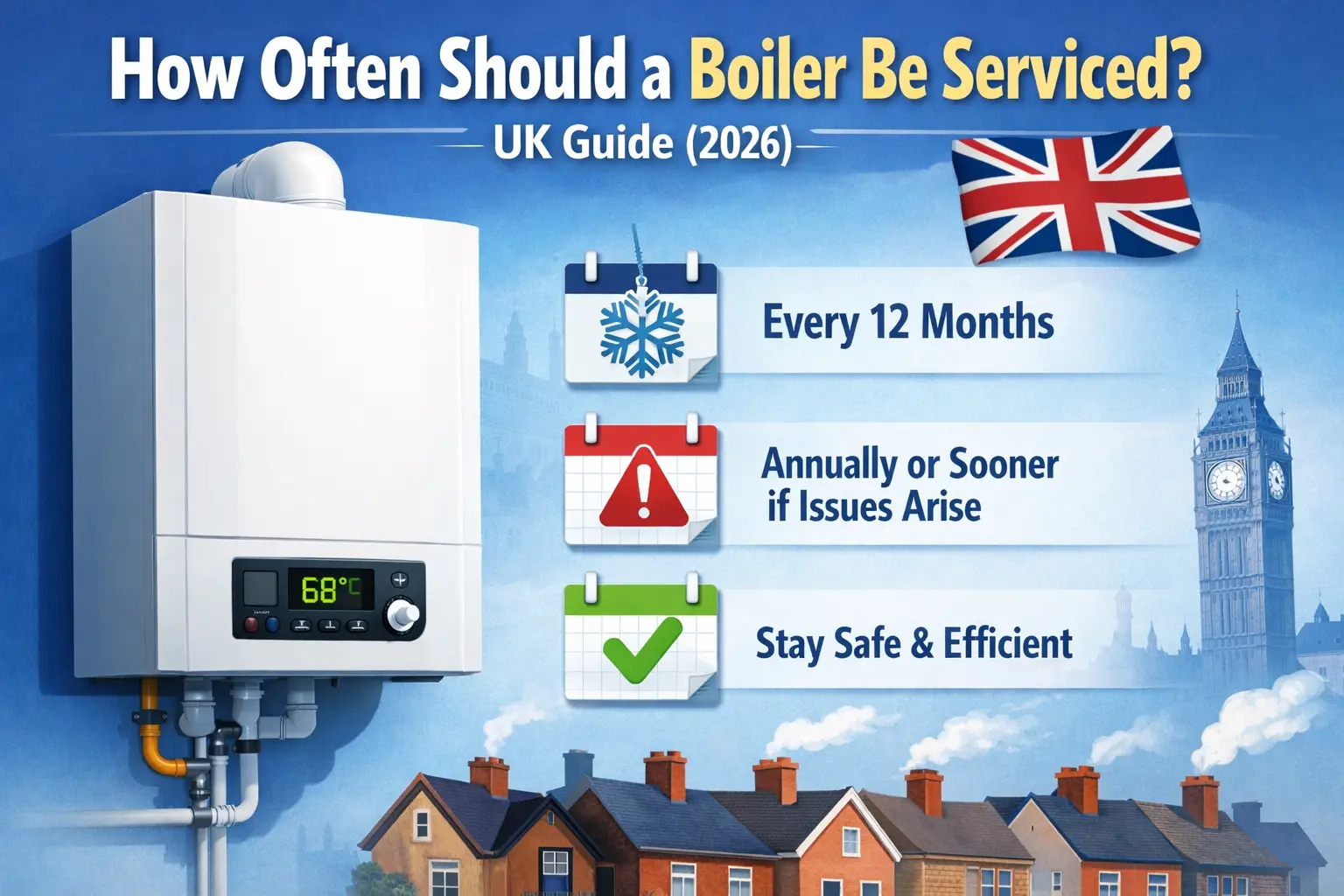 How Often Should a Boiler Be Serviced? UK Guide (2026)