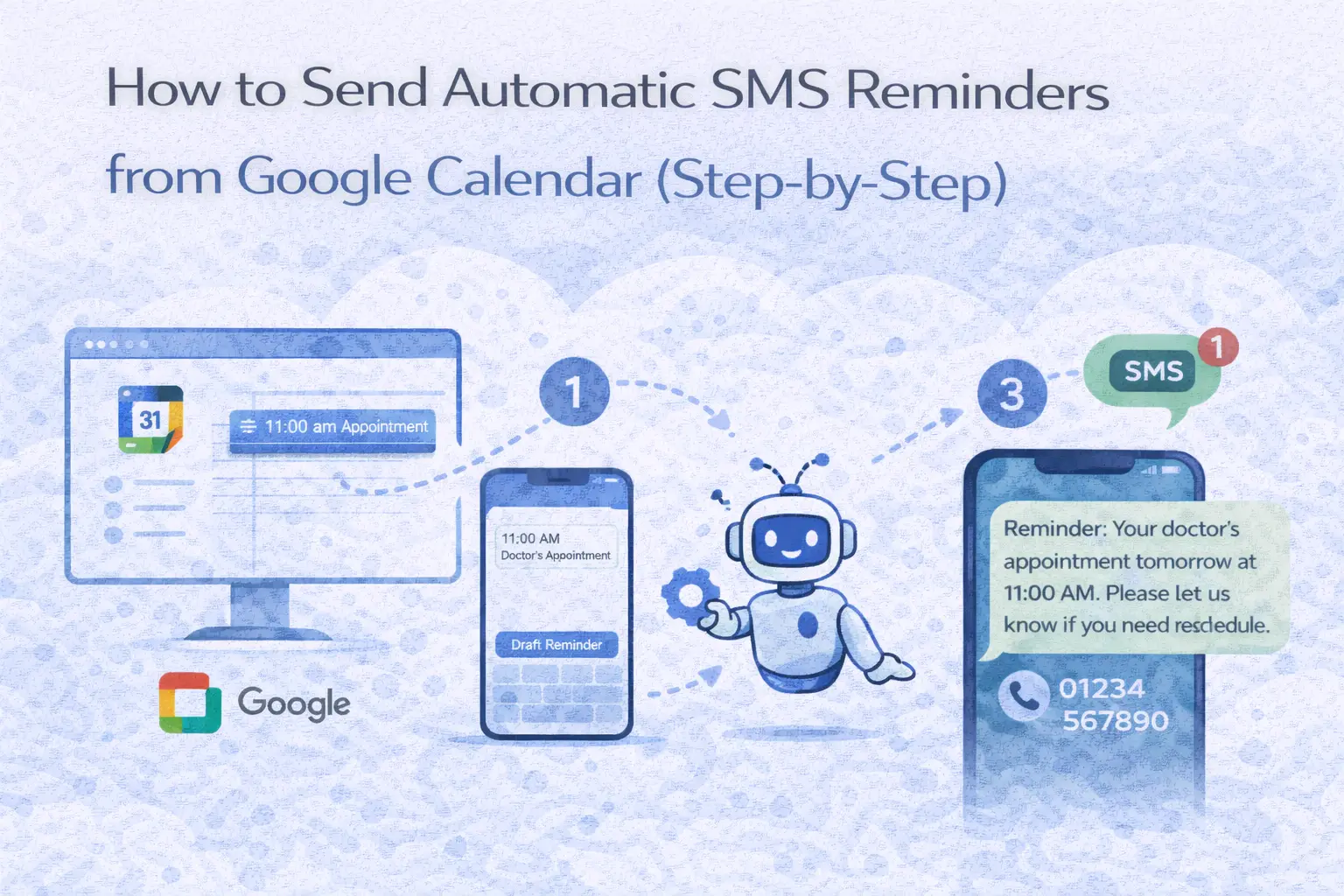 How to Send Automatic SMS Reminders from Google Calendar (Step-by-Step)
