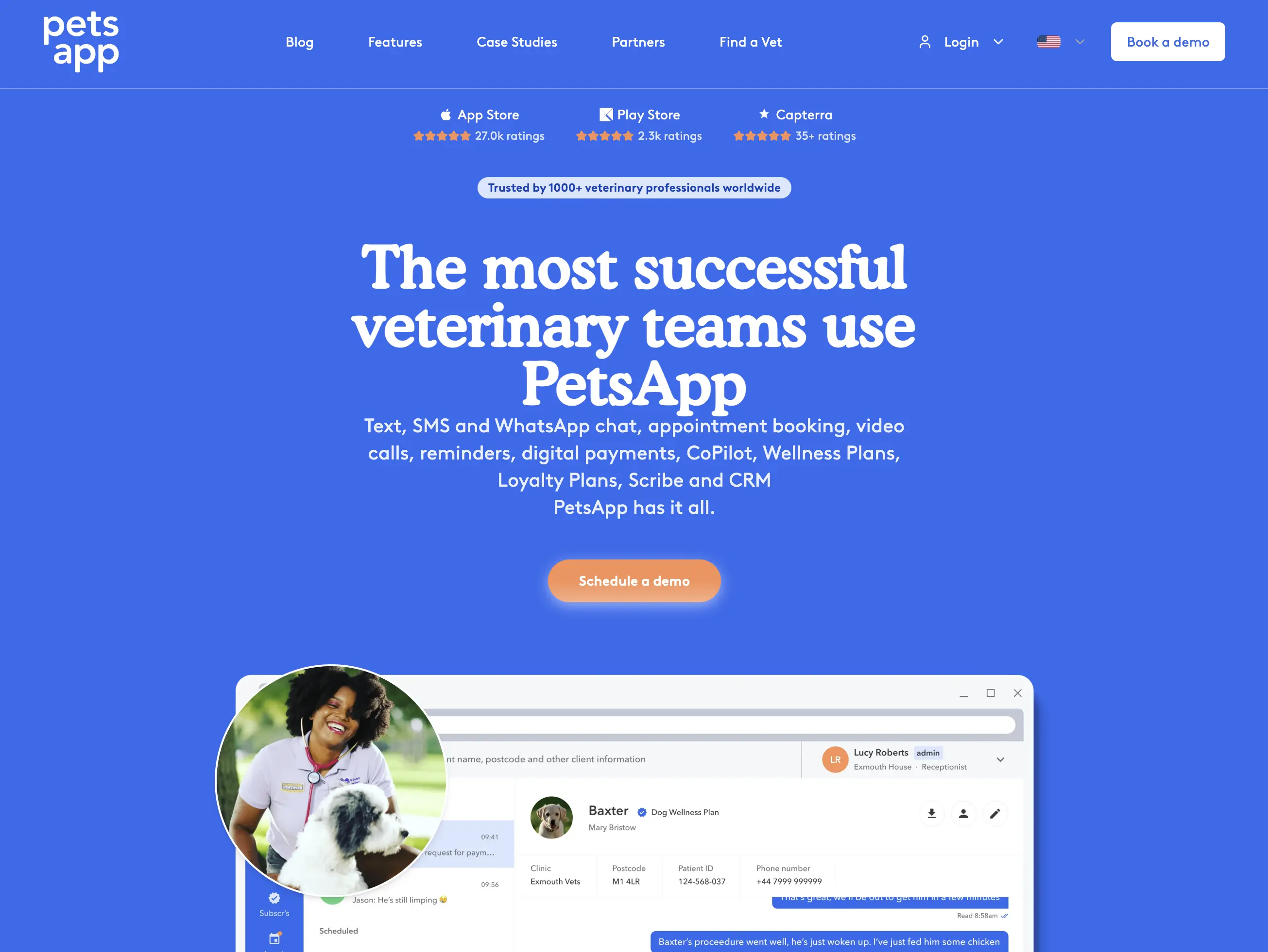 Petsapp Homepage