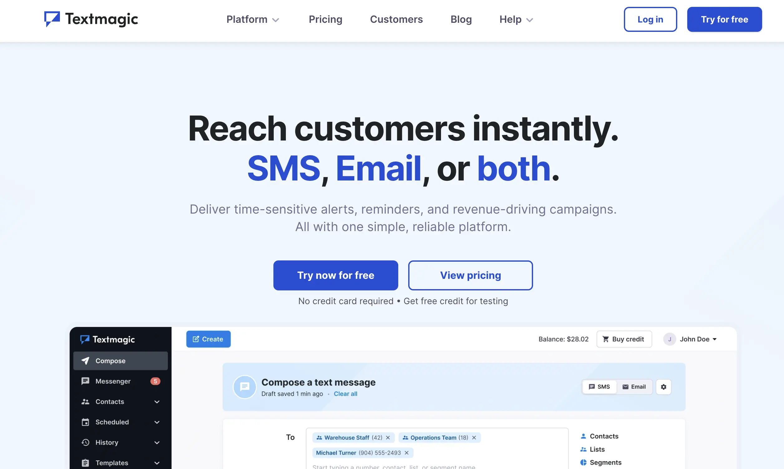 Textmagic Free Alternative Textmagic Free Alternative
